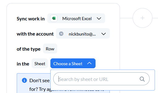 Excel url screenshot