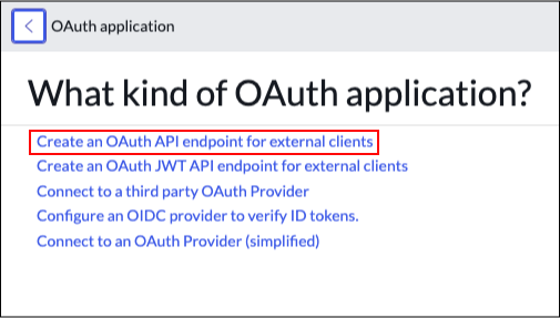 ServiceNow OAuth Endpoint