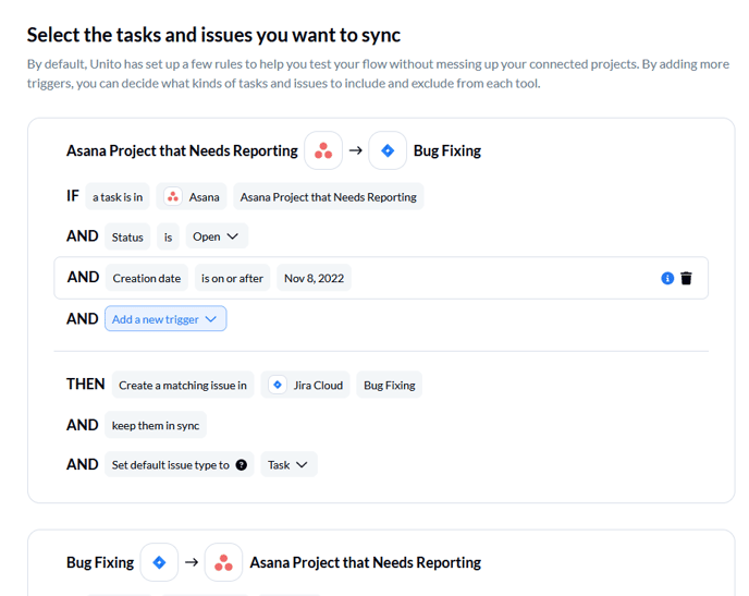 issue type rules 1