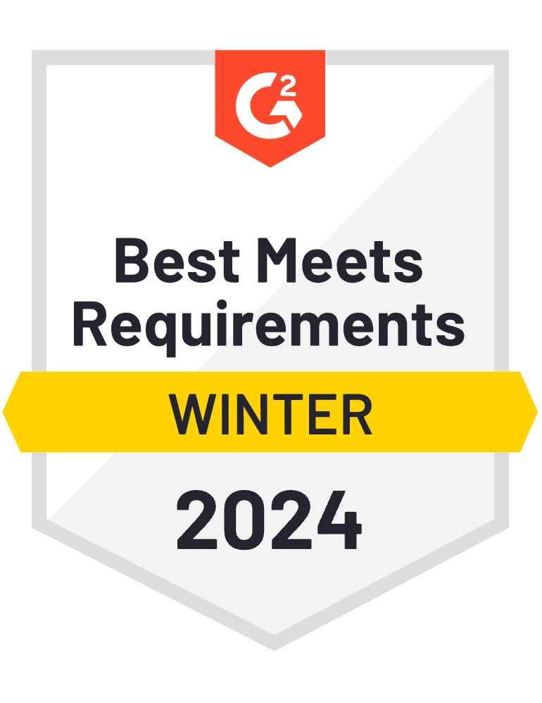best meets requirements badge